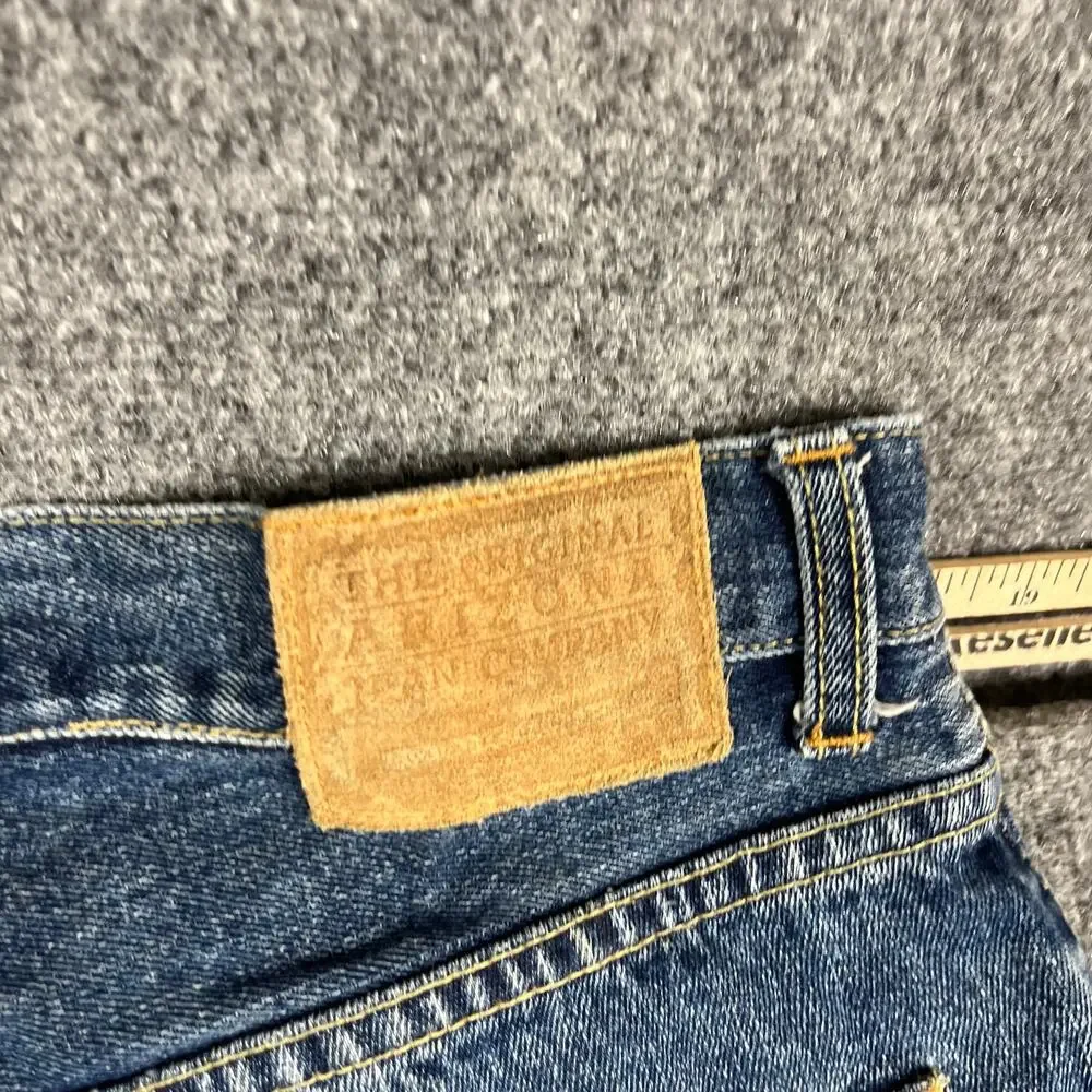 Arizona Jeans‎ Mens 34x34 Blue Baggy Fit Straight Leg Denim Casual Skater